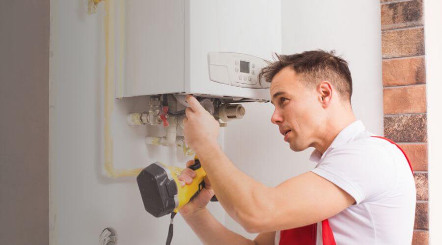 Professional water heater repair in Brooker, FL